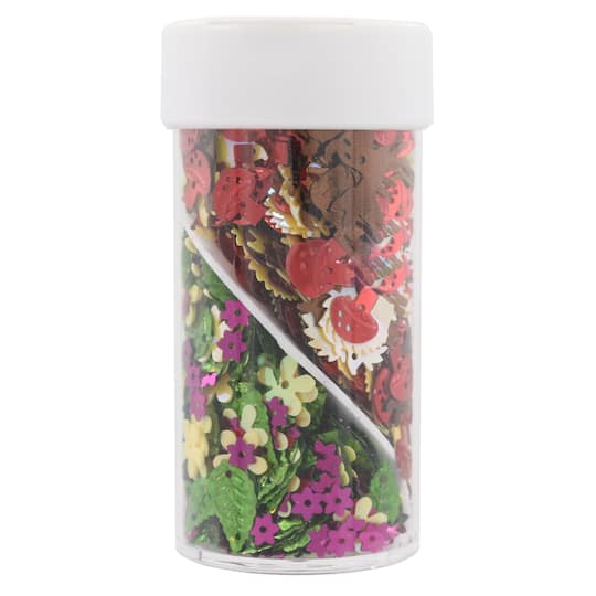 Forest Fun Shaped Glitter Swirl Jar by Creatology&#x2122;